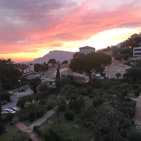 Charmant 2 Pieces Vue Sur Mer Et Monte-Carlo A Roquebrune Cap Martin Buitenkant foto