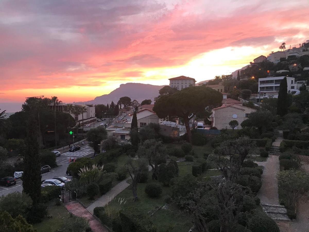 Charmant 2 Pieces Vue Sur Mer Et Monte-Carlo A Roquebrune Cap Martin Buitenkant foto