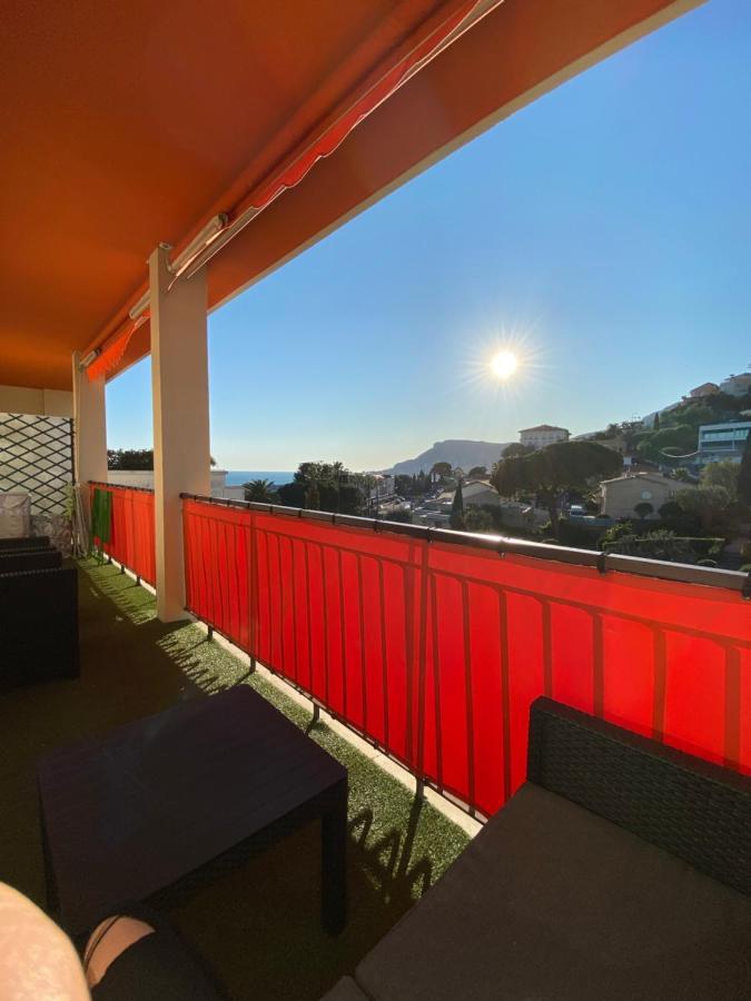 Charmant 2 Pieces Vue Sur Mer Et Monte-Carlo A Roquebrune Cap Martin Buitenkant foto