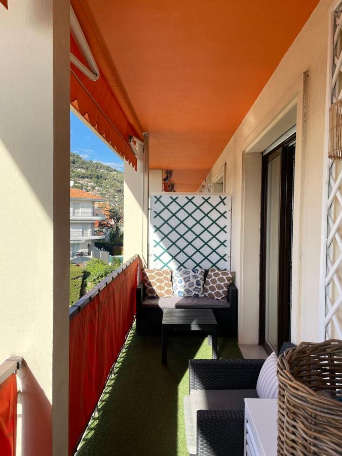 Charmant 2 Pieces Vue Sur Mer Et Monte-Carlo A Roquebrune Cap Martin Buitenkant foto
