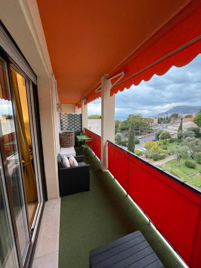 Charmant 2 Pieces Vue Sur Mer Et Monte-Carlo A Roquebrune Cap Martin Buitenkant foto
